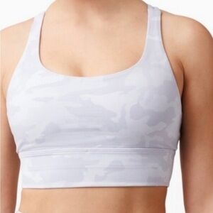 Lululemon Athletica Gray Camo Sports Bra